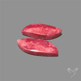 Pink Thulite Pair
