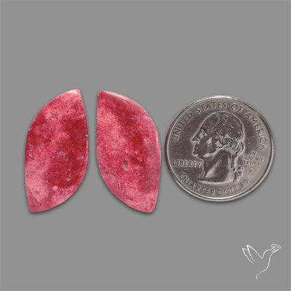 Pink Thulite Pair