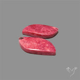 Pink Thulite Pair