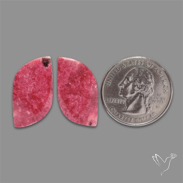 Pink Thulite Pair