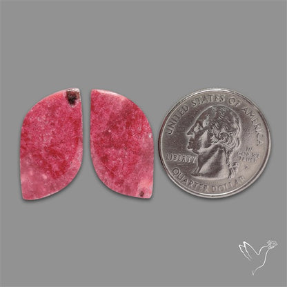 Pink Thulite Pair