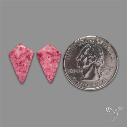 Pink Thulite Pair