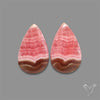 Honey Rhodochrosite Pair