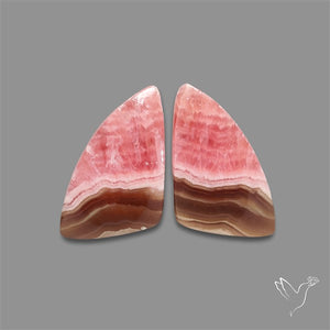 Honey Rhodochrosite Pair