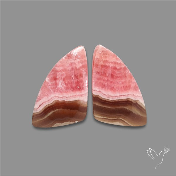 Honey Rhodochrosite Pair