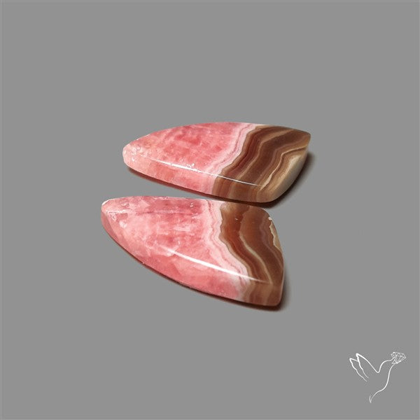 Honey Rhodochrosite Pair