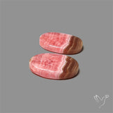 Honey Rhodochrosite Pair