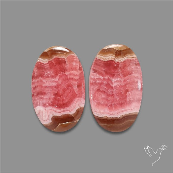 Honey Rhodochrosite Pair