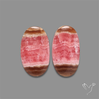 Honey Rhodochrosite Pair