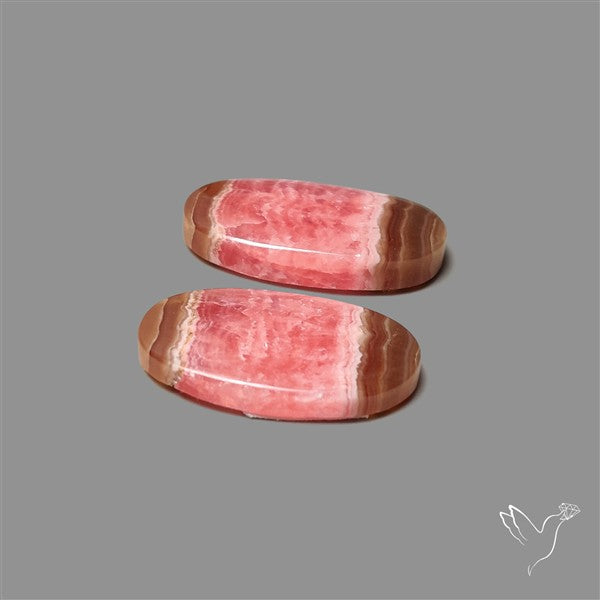 Honey Rhodochrosite Pair