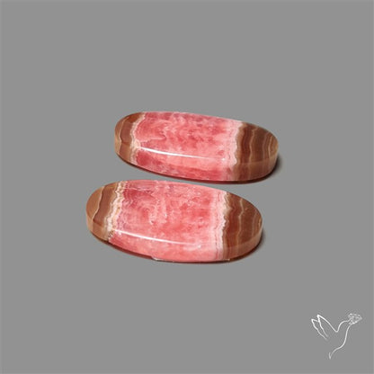 Honey Rhodochrosite Pair