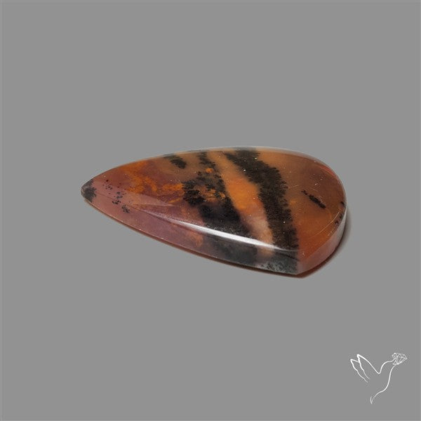 Amethyst Sage Agate Cabochon