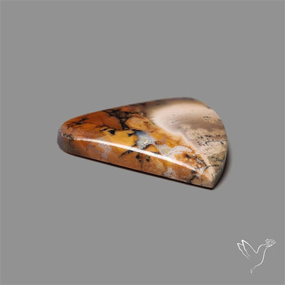 Amethyst Sage Agate Cabochon