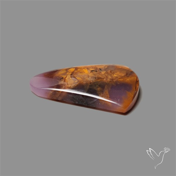 Amethyst Sage Agate Cabochon