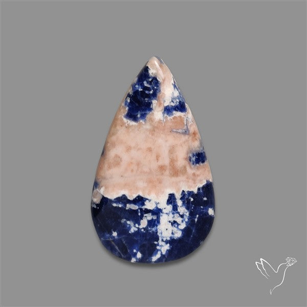Sunset Sodalite Cabochon