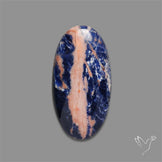 Sunset Sodalite Cabochon