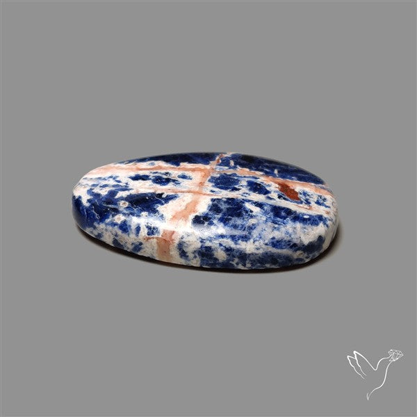 Sunset Sodalite Cabochon