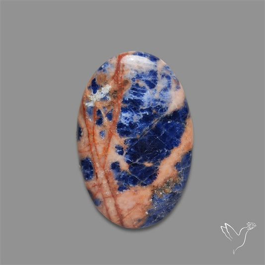 Sunset Sodalite Cabochon