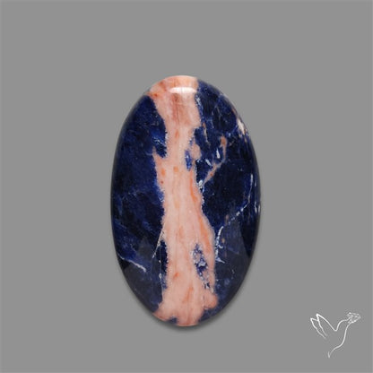 Sunset Sodalite Cabochon