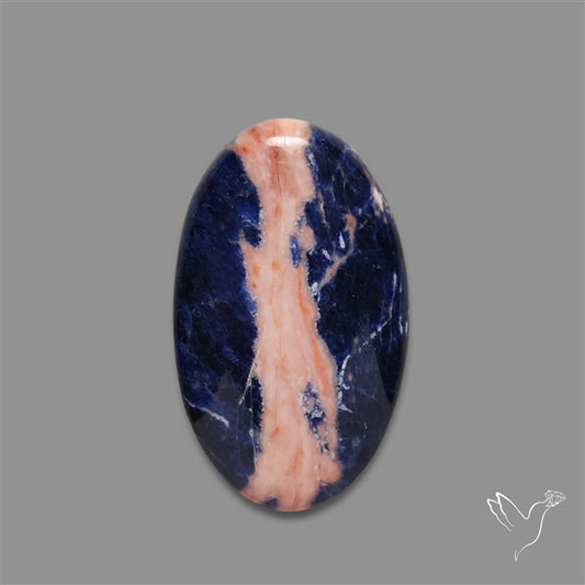 Sunset Sodalite Cabochon
