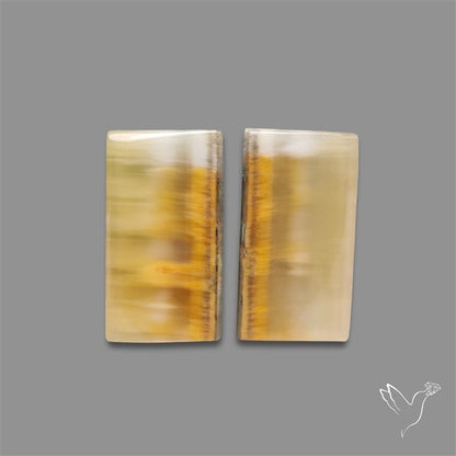 Yellow Clacite Pair