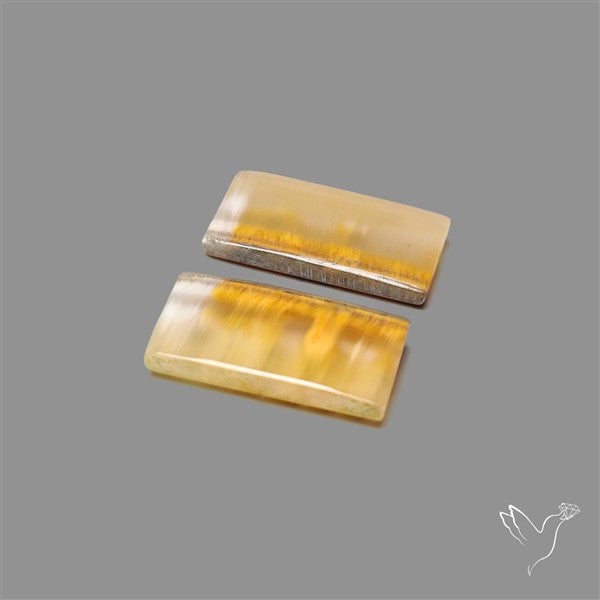 Yellow Clacite Pair