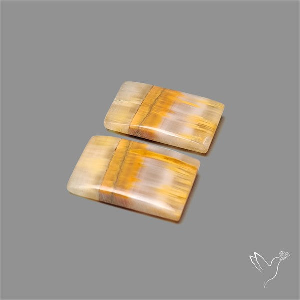 Yellow Clacite Pair