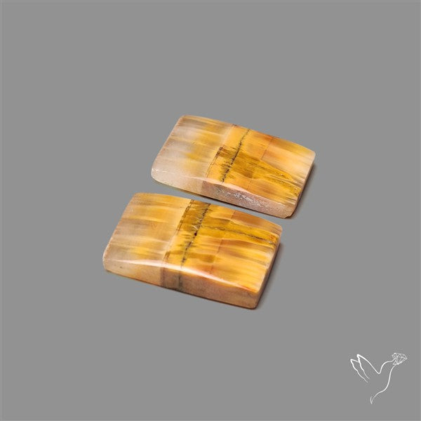 Yellow Clacite Pair