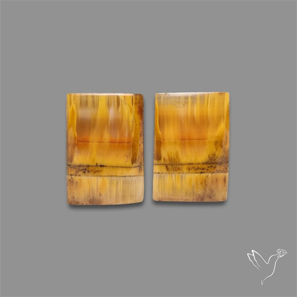 Yellow Clacite Pair