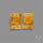 Yellow Clacite Pair