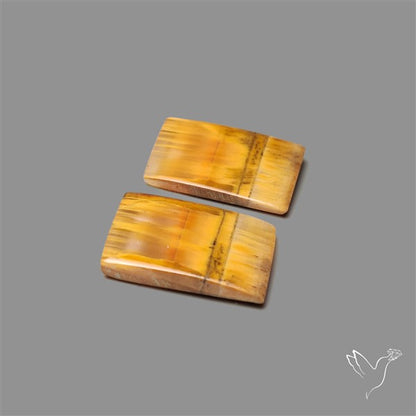 Yellow Clacite Pair