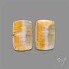 Yellow Clacite Pair