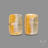 Yellow Clacite Pair