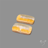 Yellow Clacite Pair