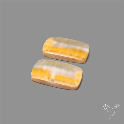 Yellow Clacite Pair