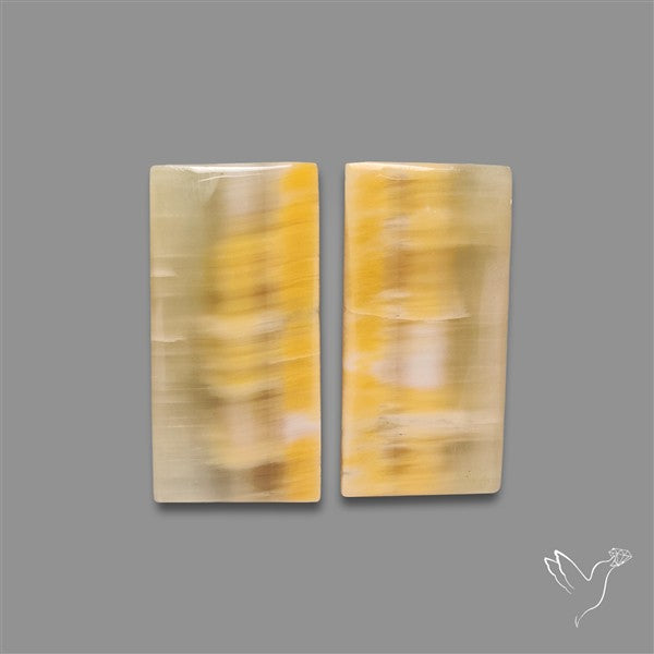 Yellow Clacite Pair