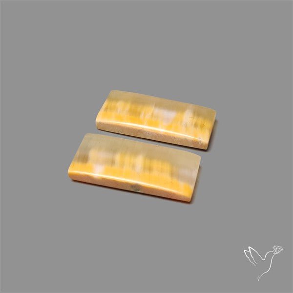 Yellow Clacite Pair