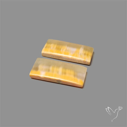 Yellow Clacite Pair