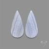 Blue Lace Agate Pair