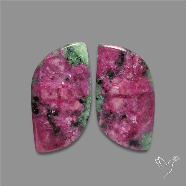 Ruby In Zoisite Pair