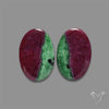 Ruby In Zoisite Pair