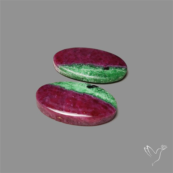 Ruby In Zoisite Pair