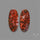 Moccan Seam Agate Pair