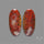 Moccan Seam Agate Pair