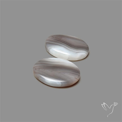 Botswana Agate Pair