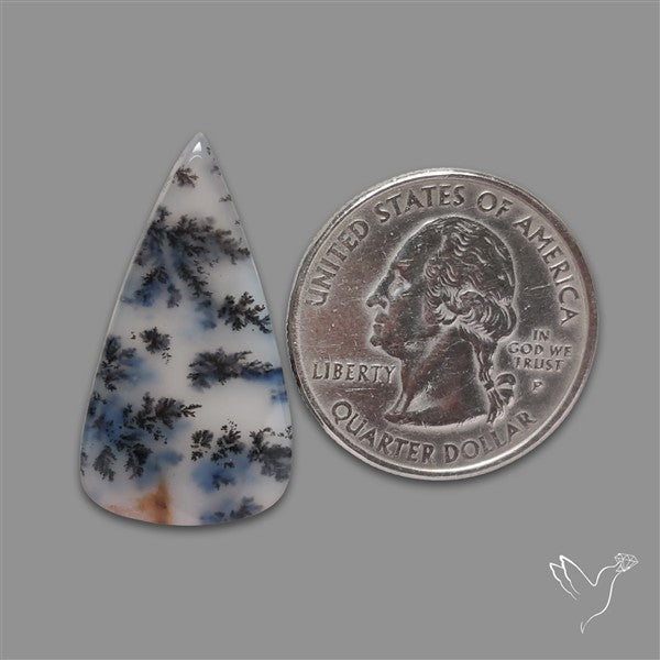 Russian Dendritic Agate Cabochon