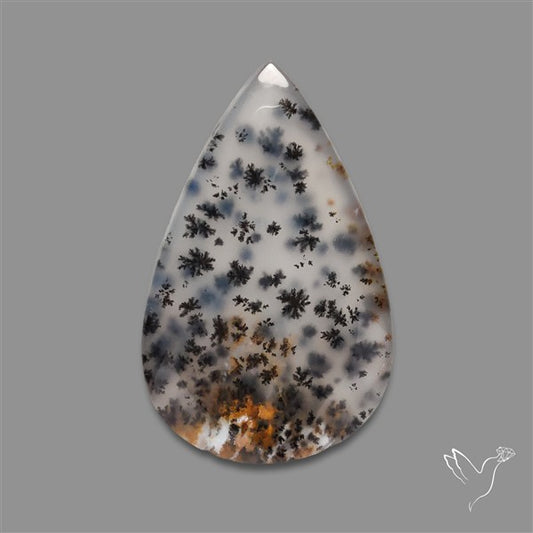 Russian Dendritic Agate Cabochon
