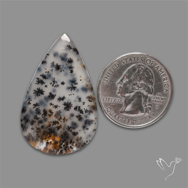 Russian Dendritic Agate Cabochon