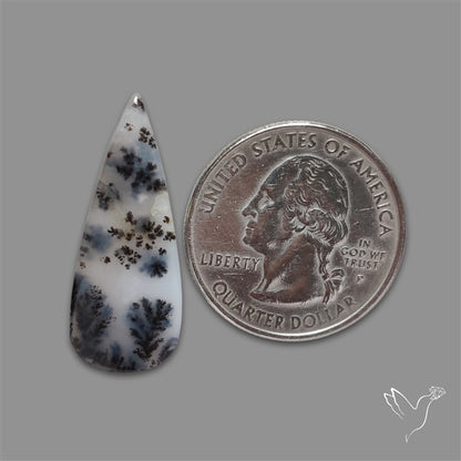 Russian Dendritic Agate Cabochon