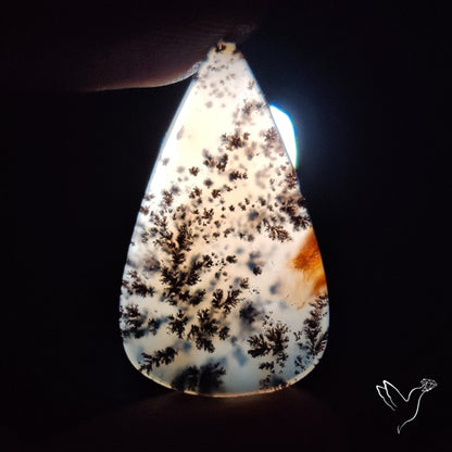 Russian Dendritic Agate Cabochon
